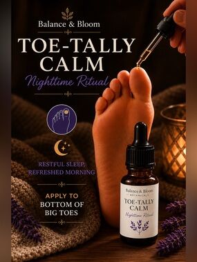Bedtime Sleep Oil | Toe-Tally Calm Nighttime Ritual